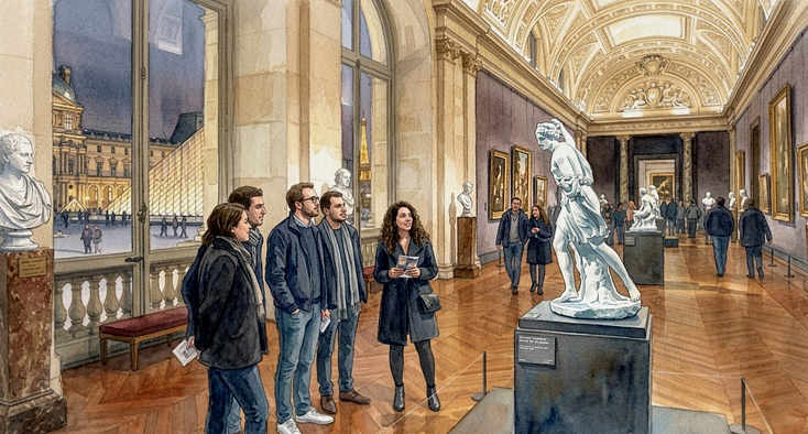 Bon plan visite nocturne musée parisien