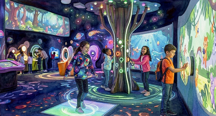 Expo immersive pour les enfants