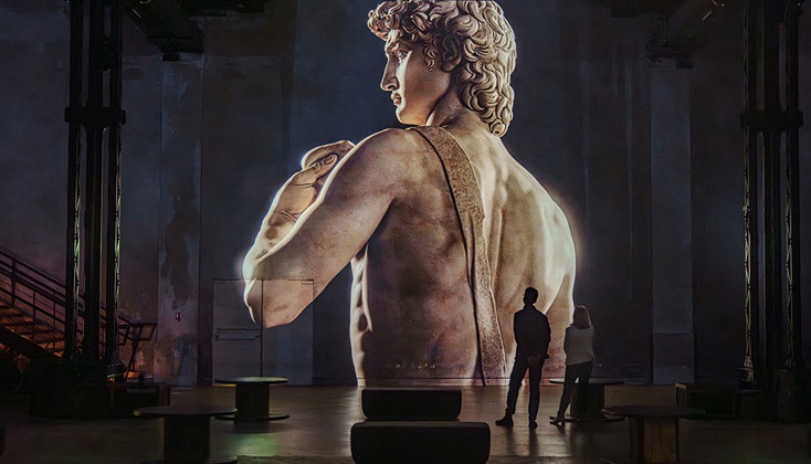 Expo immersive Renaissance : De Vinci, Raphaël, Michel-Ange